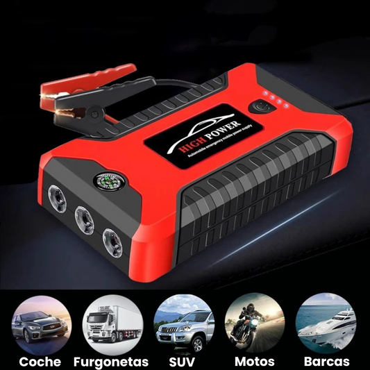 EnergyMax™ - Arrancador de Batería Con 11.000 mAh