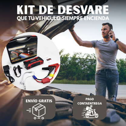 EnergyMax™ - Arrancador de Batería Con 11.000 mAh