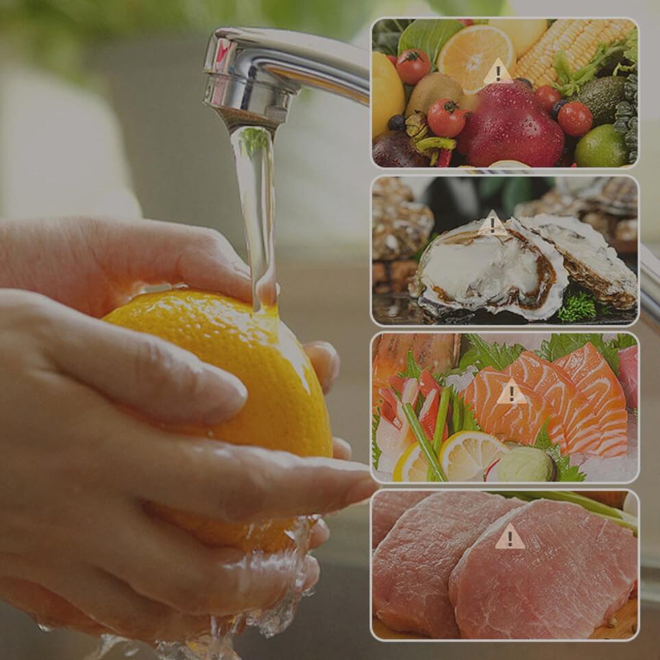 Lavadora Portátil de Frutas y Verduras