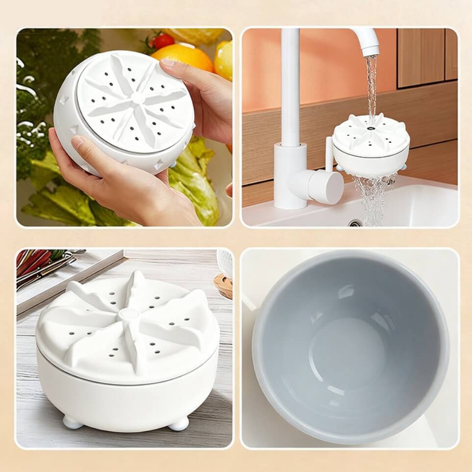 Lavadora Portátil de Frutas y Verduras