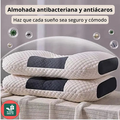 DELUXE ERGONOMIC RELAX - Almohada 3D Con Alineación Cervical Perfecta
