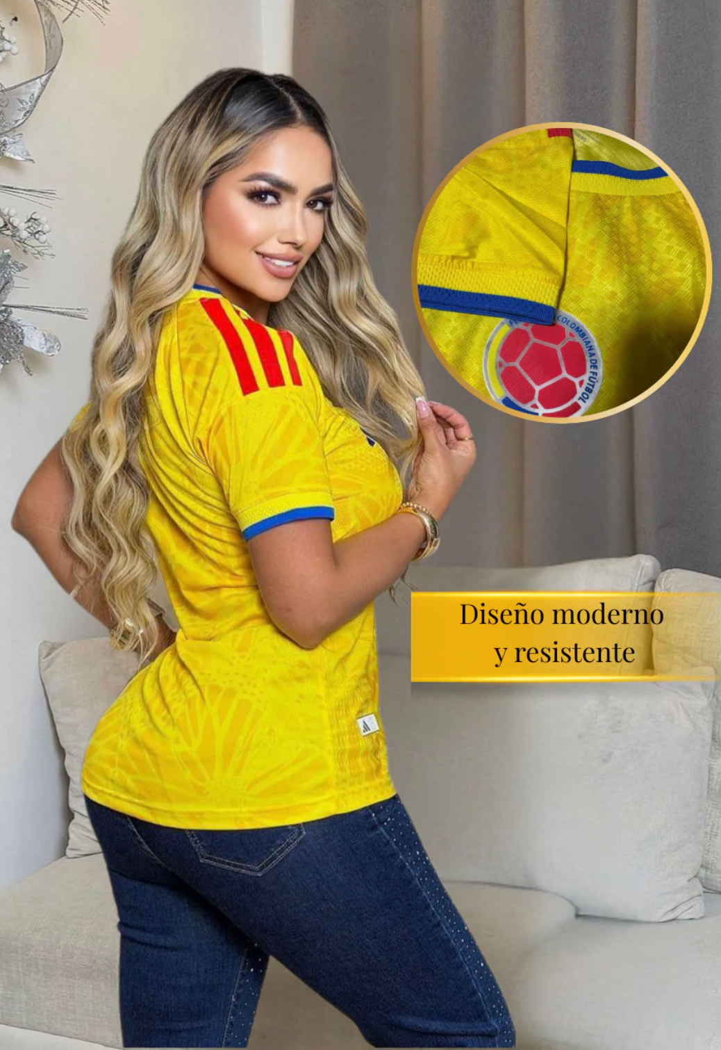 CAMISA SELECCION COLOMBIA MUNDIAL 2026