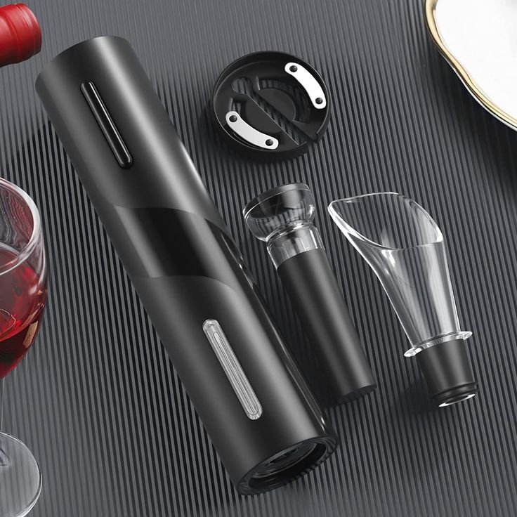 🍷VIN EASY PRO🍾KIT DESCORCHADOR 4 EN 1  🥇 + ENVIO GRATIS